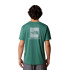 Camiseta de Montaña The north Face 24/7 Box Nses Hombre Verde