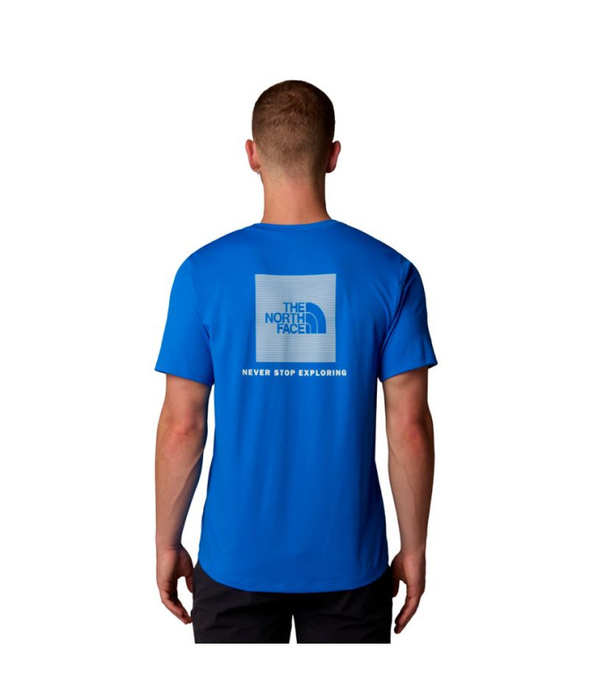 Camiseta The north Face 24/7 Box Nses Hombre Azul