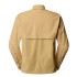 Camisa The north Face L/S Lightrangehirt Homem Bege