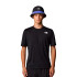 T-shirt The north Face Foundation Mountains Faces Homme Noir