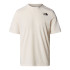 Camiseta The north Face Foundation Mountains Faces Homem Branco