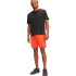 Calça Curtos de Fitness Under Armour Tech Vent 7In Shorts Homem Laranja