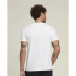 Camiseta de Pádel Wilson Team Seamless Crew Branco Homem