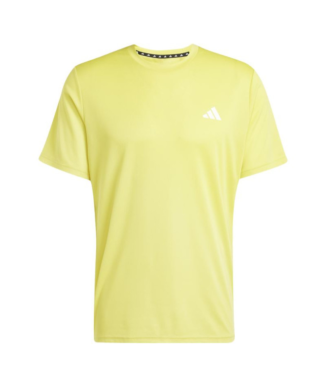Camiseta de Fitness adidas Tr-Es Base Hombre Amarillo