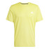 Camiseta de Fitness adidas Tr-Es Base Homem Amarelo