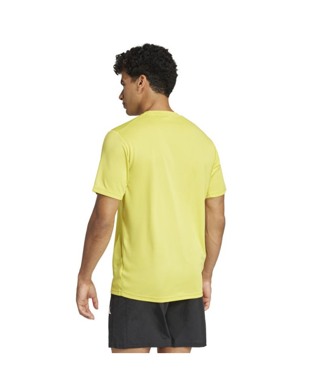 T-shirt de Fitness adidas Tr-Es Base Homme Jaune