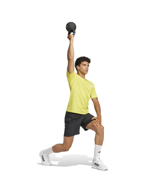 T-shirt de Fitness adidas Tr-Es Base Homme Jaune