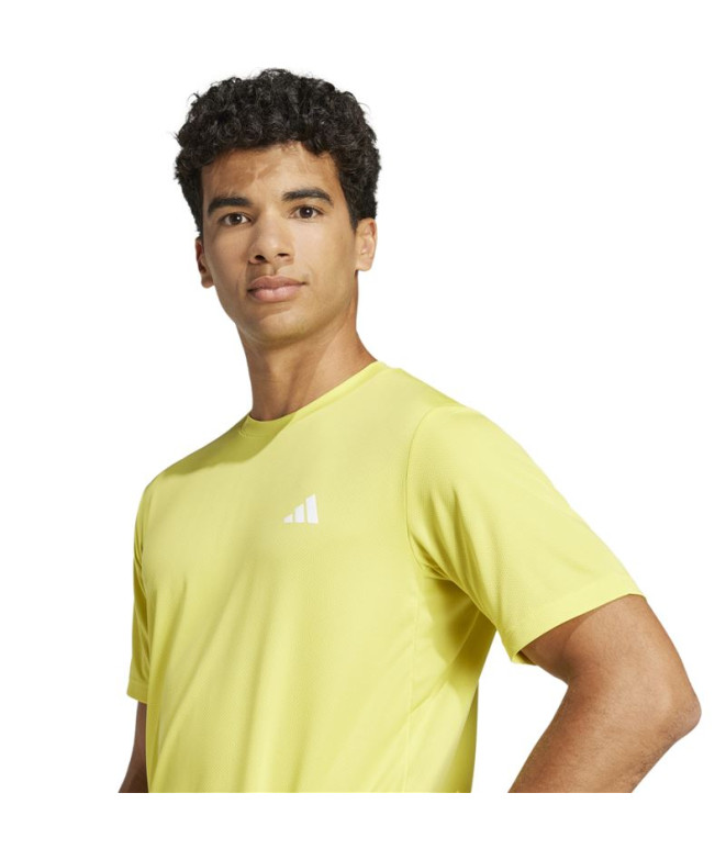 T-shirt de Fitness adidas Tr-Es Base Homme Jaune