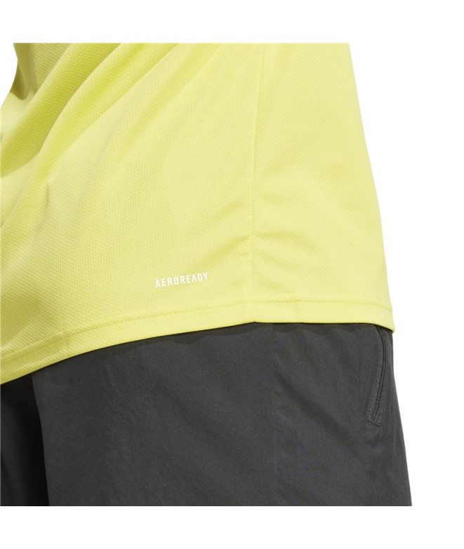 T-shirt de Fitness adidas Tr-Es Base Homme Jaune