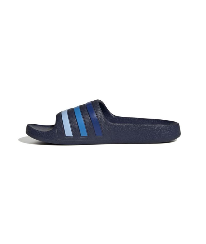Chinelos adidas Adilette Aqua Infantil Azul Escuro