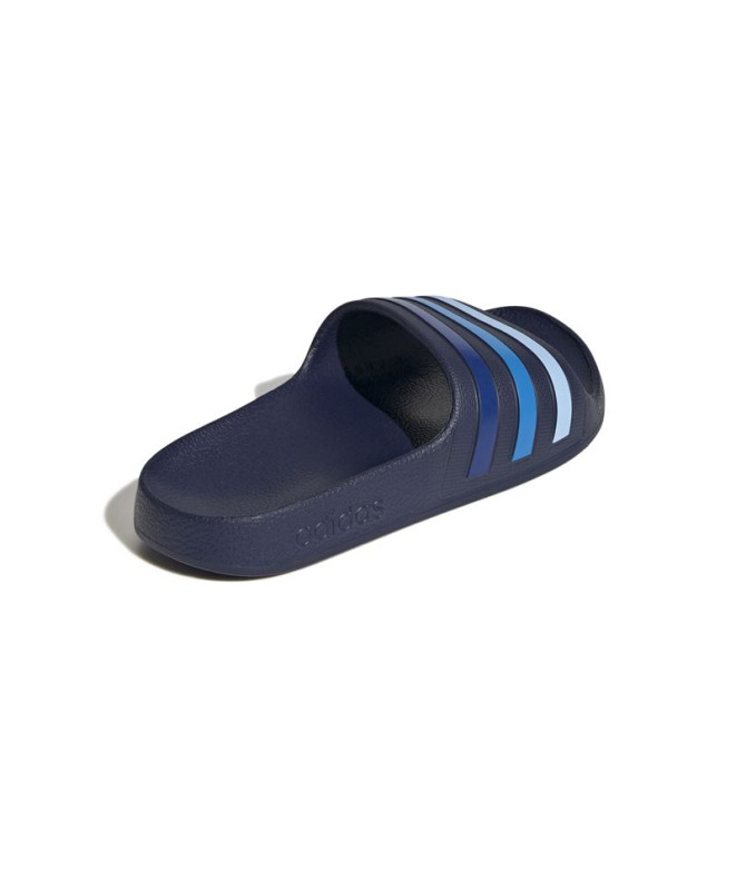 Tongs adidas Adilette Aqua Enfant Bleu Foncé