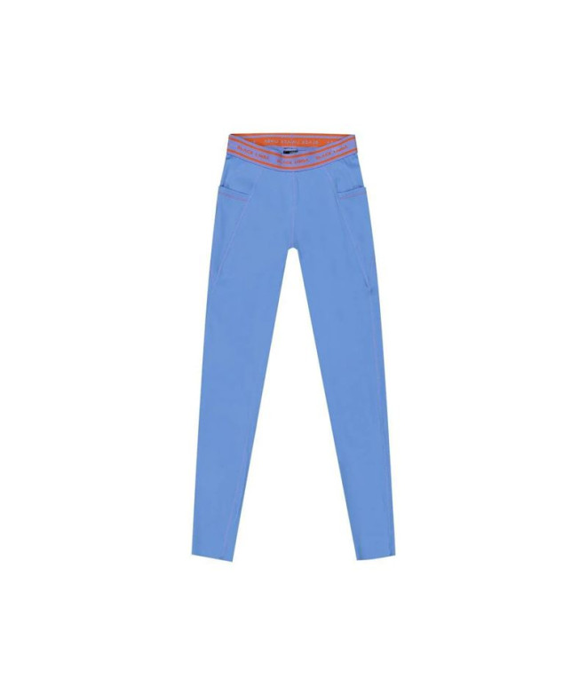 Mallas de Fitness Black Limba Eraflex Mujer Azul