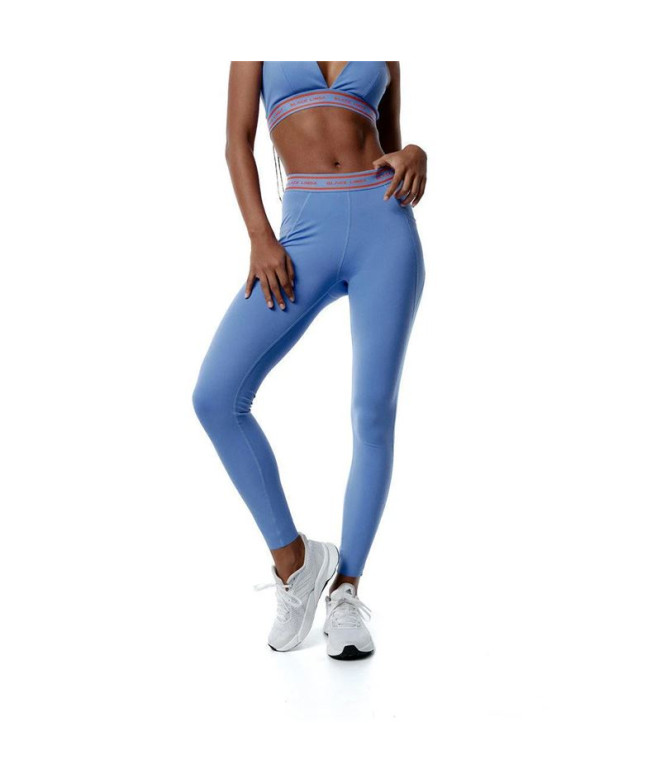 Mallas de Fitness Black Limba Eraflex Mujer Azul