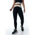 Malhas de Fitness Black Limba Evolve Mulher Preto/Creme