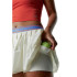 Saia calça de Fitness Black Limba Impulse Mulher Creme/Azul