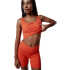 Top de Fitness Black Limba Bhakti Mulher Coral