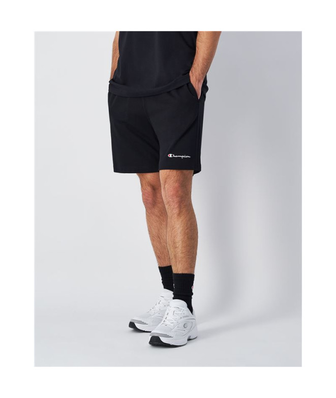 Pantalon Champion Bermuda Homme Noir
