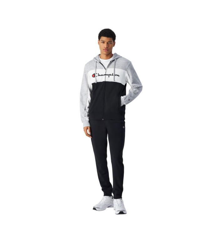 Chándal Champion Full Zip Suit Hombre Noxm/Nbk/Nbk/Wht