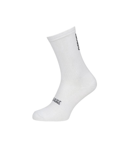 Chaussettes de cyclisme Gsport One Logo Blanc