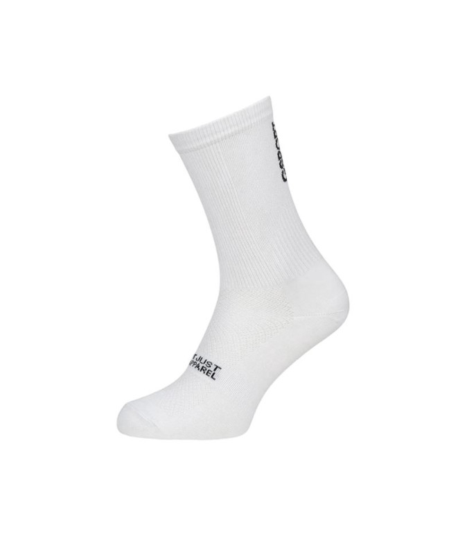 Calcetines de ciclismo Gsport One Logo Blanco