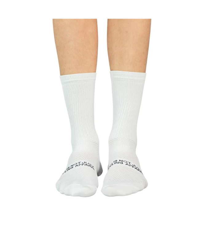 Chaussettes de cyclisme Gsport One Logo Blanc
