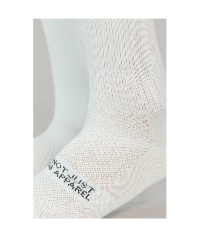 Chaussettes de cyclisme Gsport One Logo Blanc
