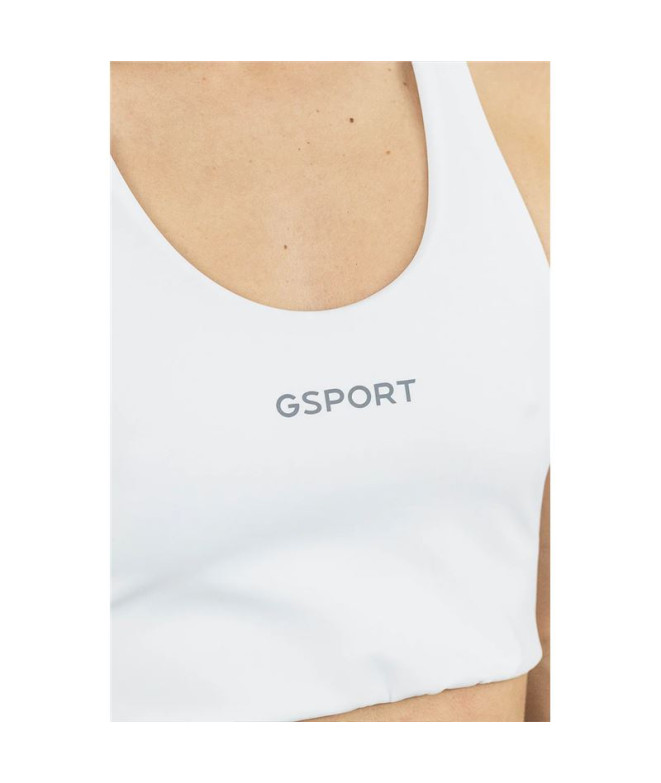 Top de ciclismo Deportivo Gsport Blanco