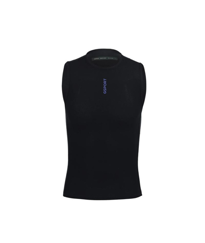 Camiseta de ciclismo Interior Gsport Pure Mujer Negro