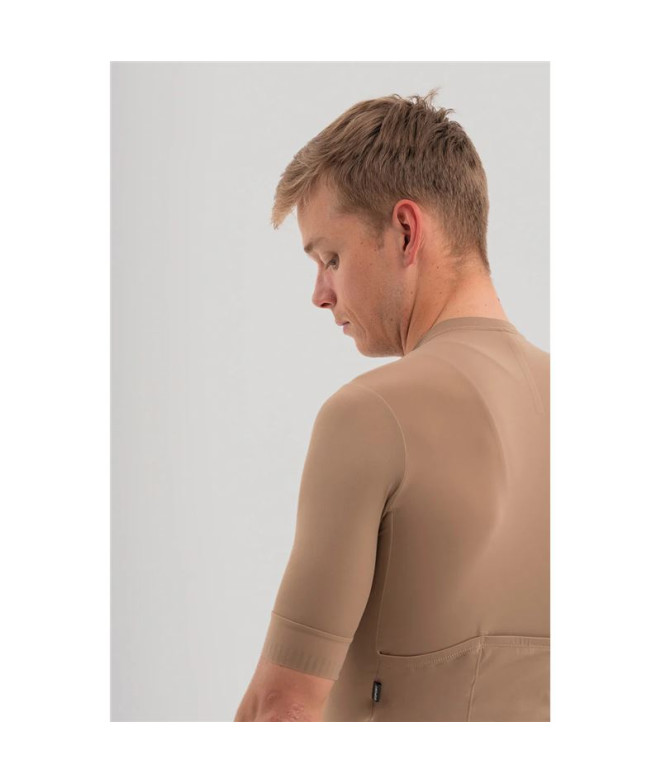 Maillot de cyclisme Gsport One Dune Homme Marrón