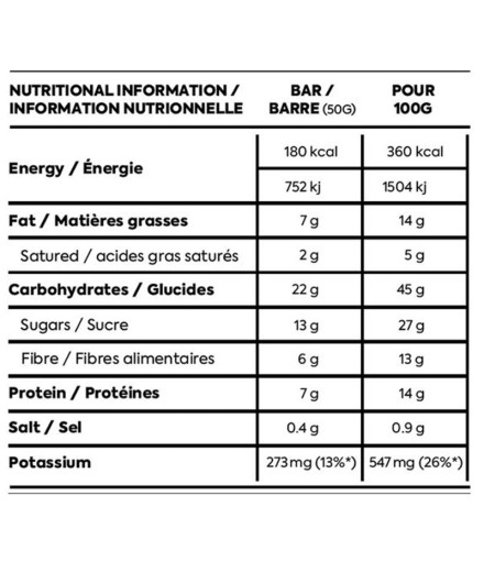 Barre Naak Mocha - Ultra Energy™ Caféine 2
