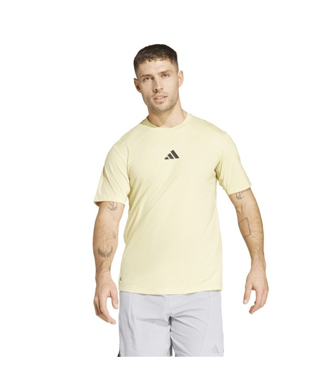 T-shirt de Fitness adidas Power 3 Bandas Homme...