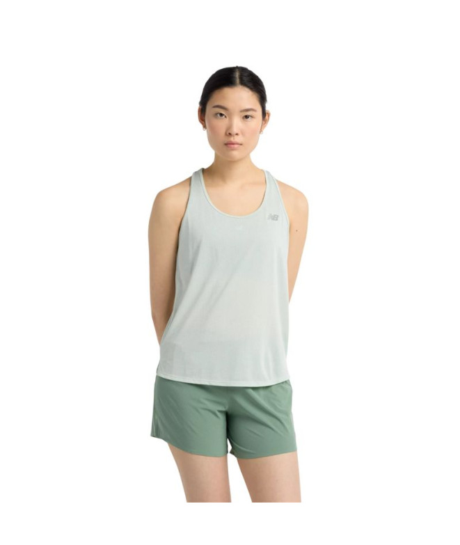 Camiseta New Balance Athletics Tank Mujer Brezo de Ceniza Arcilla