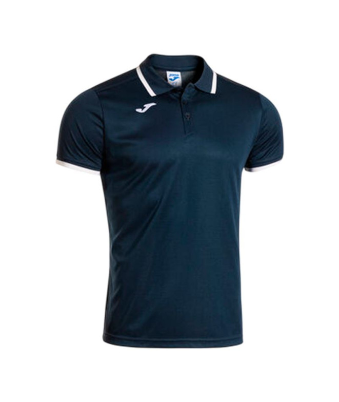 Polo Joma Combi Premium Marino Blanco Niño