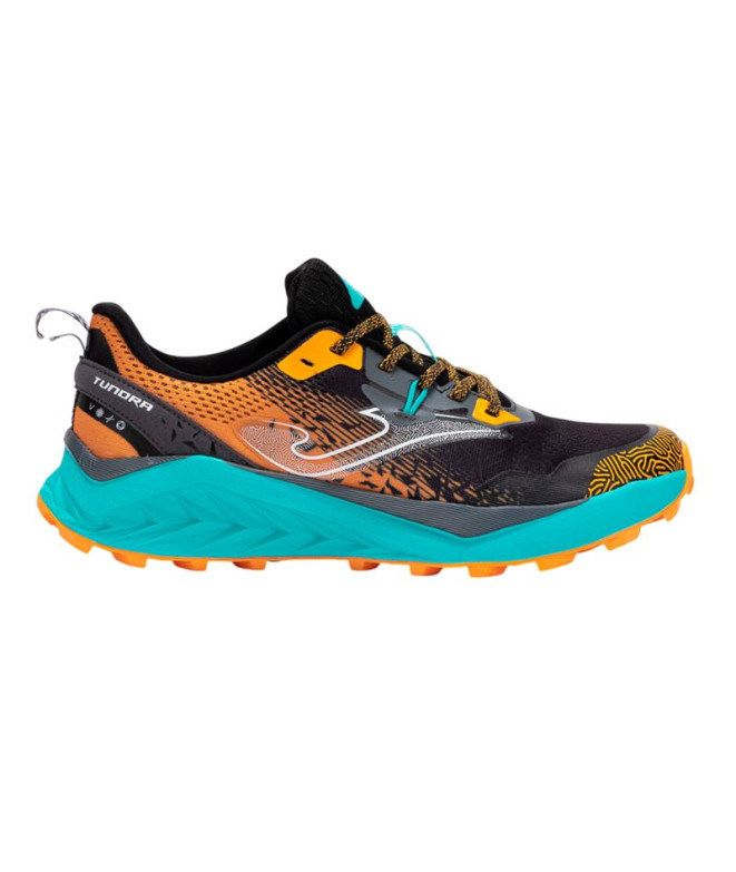 Zapatillas de Trail Joma Tundra 2516 Negro Naranja Hombre