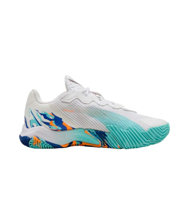 Zapatillas De Fútbol Sala Puma Nova Eli White Black Viv, Hombre