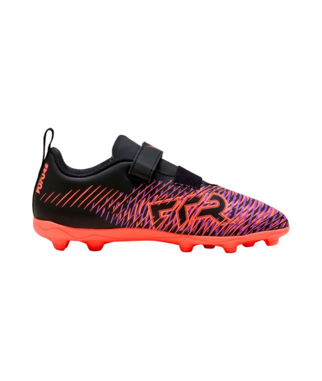 Botas De Fútbol Puma Future 8 Play V Fg/A, Black, Niño