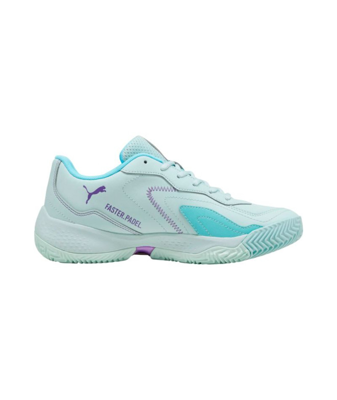 Zapatillas de Pádel Puma Nova Smash ,Peaceful Bluerple, Mujer