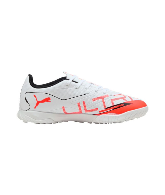Zapatillas De Fútbol Sala Puma Ultra 5 Play Tt, White Blac, Hombre