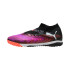 Bottes de Football de Football Puma Future 8 Pro Cage Noir- Blanc- Rouge Lumineux Homme