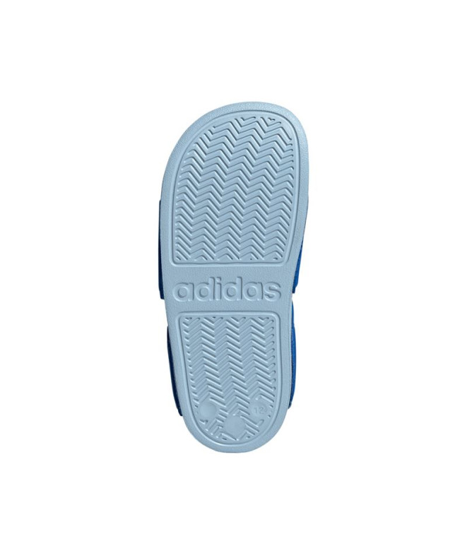 Sandálias adidas Adilette Infantil Azul