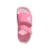 Sandálias adidas Adilette Infantil Rosa