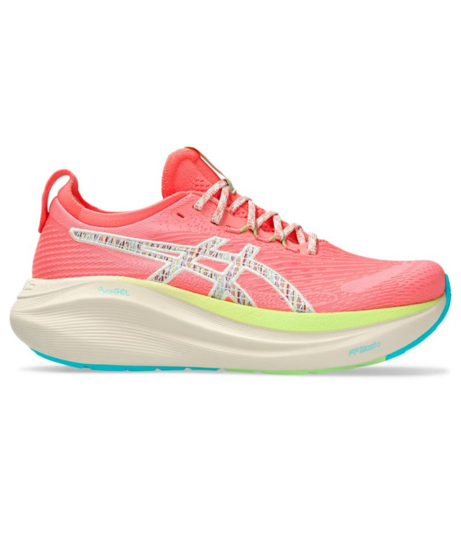 Zapatillas de Running ASICS Gel-Nimbus 27 Tr Mujer Nature Coral