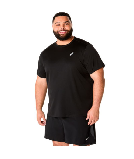 Camiseta de Running ASICS Core Ss Top Homem Preto Camiseta de Running ASICS Core Ss Top Homem Preto