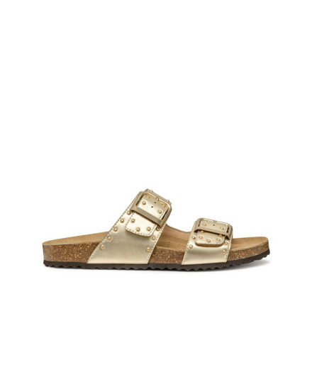 Sandalias Geox Brionia R Mujer Oro