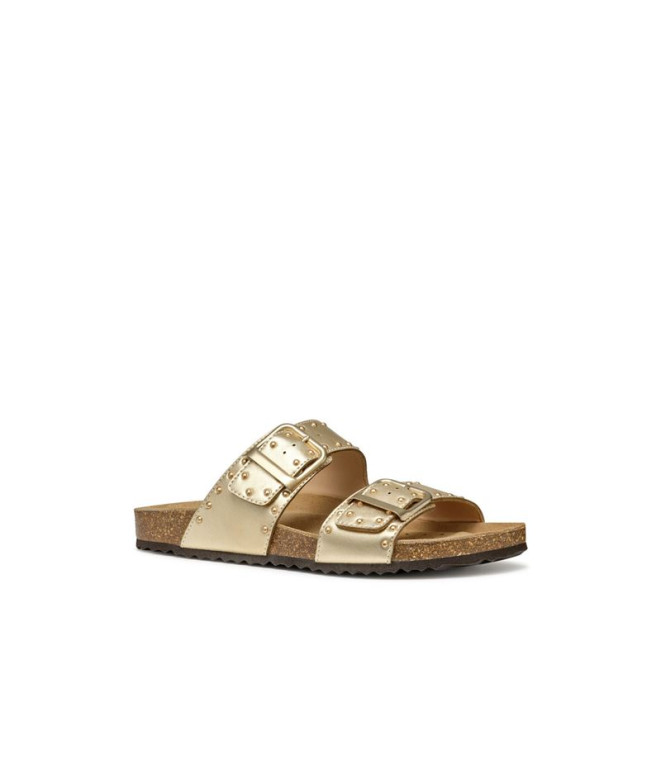 Sandales Geox Brionia R Femme Or