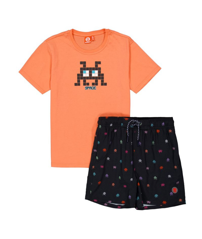 Set de Playa y piscina Go & Win Set Dapu Niño Naranja/Negro