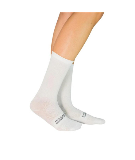 Chaussettes de Cyclisme Gsport One Blanc 2