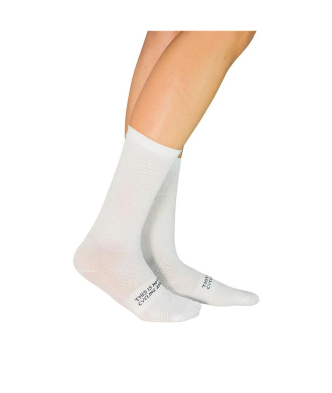 Meias de Ciclismo Gsport One Branco