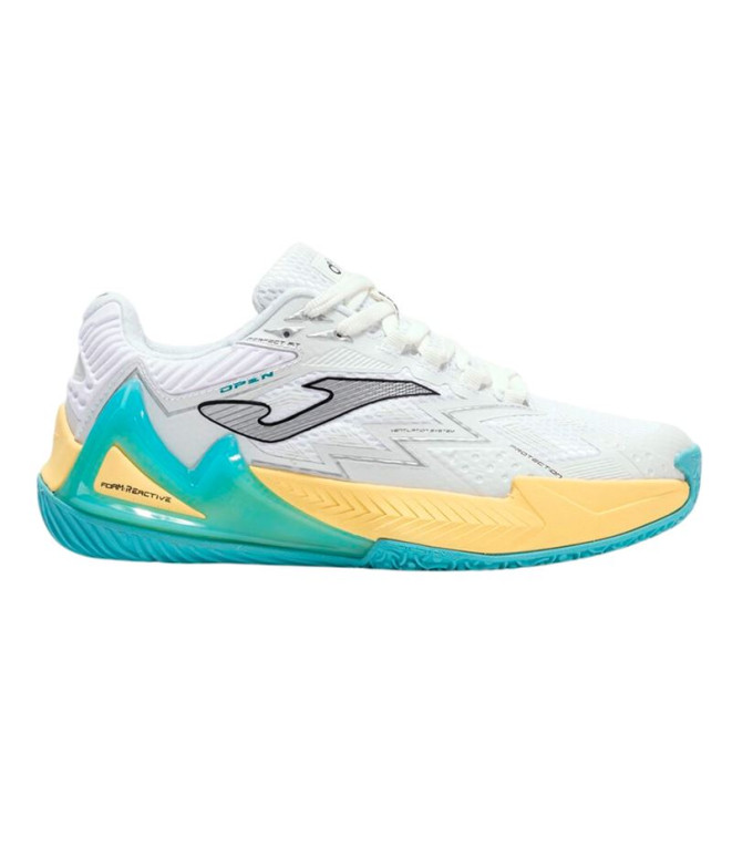 Zapatillas de Pádel Joma Open Lady 2502 Blanco Mujer
