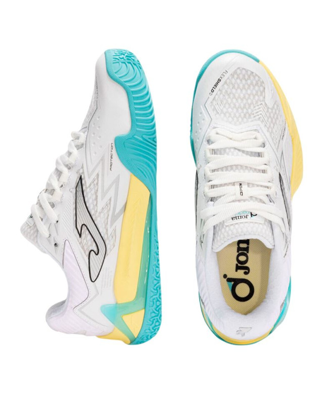 Chaussures de Pádel Joma Open Lady 2502 Blanc...